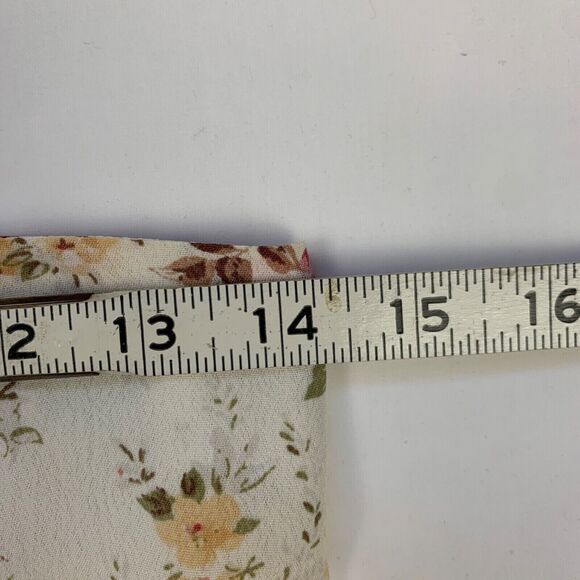 Reformation Gramercy Two Piece Set Floral Crop Top Pencil Skirt S 4 Pink Ivory - Picture 10 of 16